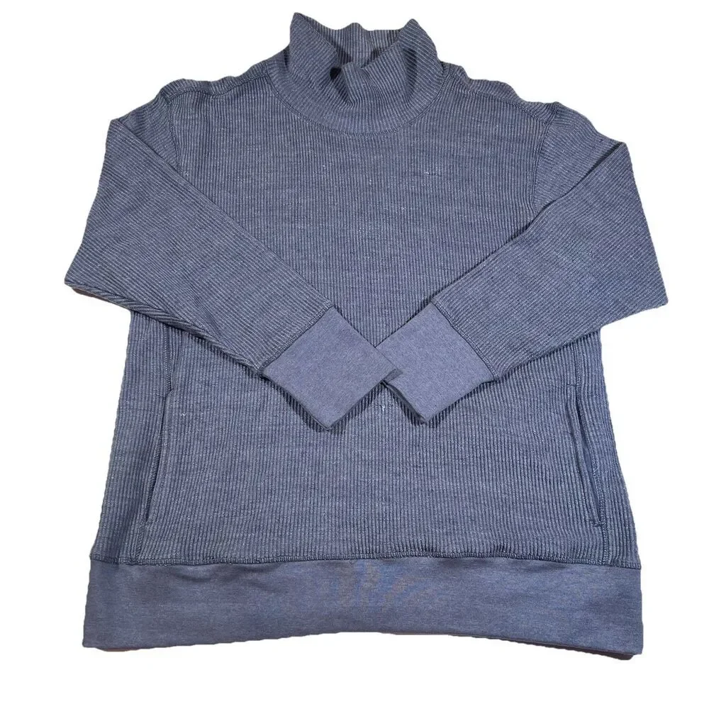 Canyon Guide Outfitters Blue Pullover Mock neck Sweater Soft Men's XXL